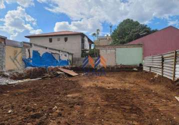 Terreno à venda, 550 m² por r$ 980.000,00 - silveira da motta - são josé dos pinhais/pr