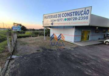 Barracão para alugar, 540 m² por r$ 6.900,00/mês - campo largo da roseira - são josé dos pinhais/pr