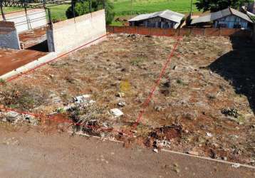 Terreno para venda em santa tereza do oeste, pontal da natureza