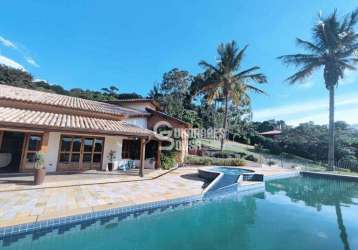 Casa de alto padrão no vale da santa fé – 4 suítes, piscina, jacuzzi e lazer completo em vinhedo