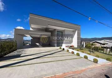 Casa com 5 dormitórios à venda, 850 m² por r$ 4.260.000,00 - condomínio serra da estrela - atibaia/sp