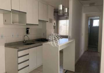 Apartamento com 2 dormitórios à venda, 45 m² por r$ 260.000,00 - caetetuba - atibaia/sp