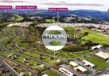 Terreno à venda, 2591 m² por r$ 3.007.000,00 - bella atibaia - atibaia/sp