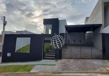 Casa com 3 dormitórios à venda, 142 m² por r$ 1.100.000 serras de atibaia ii - atibaia/sp