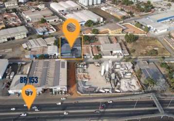 Galpão comercial 900m²  - vila brasília