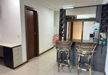 Flat com 1 dormitório para alugar, 35 m² por r$ 2.810,00/mês - costa do sol - macaé/rj