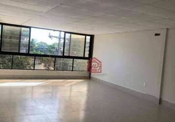 Sala para alugar, 60 m² por r$ 3.420,00/mês - costazul - rio das ostras/rj