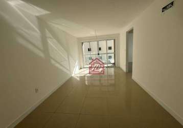 Apartamento com 2 dormitórios à venda, 56 m² por r$ 450.000 - praia campista - macaé/rj