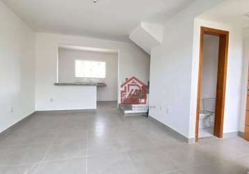 Casa com 2 dormitórios à venda, 70 m² - atlantico norte - macaé/rj