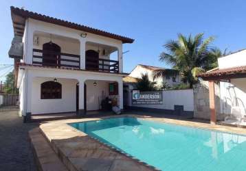 Casa com 4 dormitórios à venda, 400 m² por r$ 1.700.000 - praia de itaipuaçu (itaipuaçu) - maricá/rj