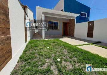 Casa com 2 dormitórios à venda, 83 m² por r$ 470.000,00 - praia de itaipuaçu (itaipuaçu) - maricá/rj