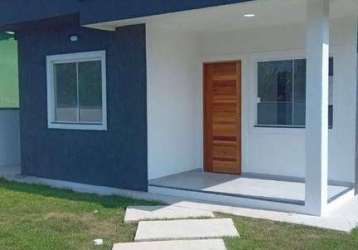 Casa estilo moderno c/ 2 quartos à venda, 72 m² por r$ 420.000 - chácaras de inoã (inoã) - maricá/rj