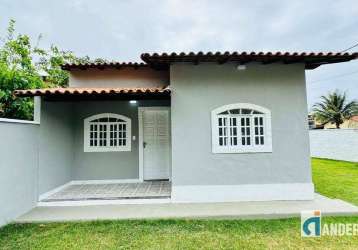 Excelente casa c/ 2 quartos à venda, 65 m² por r$ 320.000 - chácaras de inoã (inoã) - maricá/rj