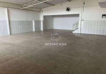 Galpão para alugar, 300 m² por r$ 4.050/mês - etelvina carneiro - belo horizonte/mg