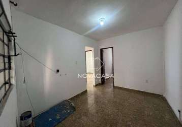 Casa com 2 dormitórios para alugar, 55 m² por r$ 1.160/mês - planalto - belo horizonte/mg