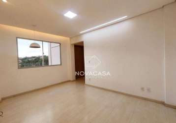 Apartamento com 2 dormitórios para alugar, 48 m² por r$ 1.487,05/mês - mantiqueira - belo horizonte/mg