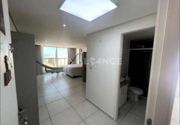 Flat - 37 m² - ponta de campina, cabedelo/pb