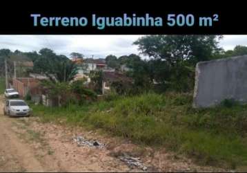 Terreno iguabinha