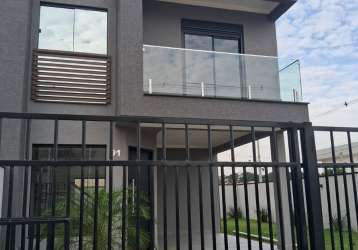 Sobrado com 03 dormitórios à venda, 110 m² por r$ 800.000,00 - eucaliptos - fazenda rio grande/pr