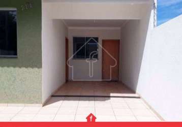 Casa com 2 dormitórios à venda, 100 m² por r$ 300.000,00 - jardim são josé - nova esperança/pr