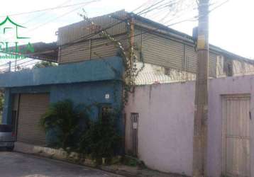 Galpão para alugar por r$ 6.500,00/mês - jardim são josé - são paulo/sp