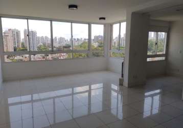 Cobertura duplex, 265m² com 4 dorms sendo 2 suítes, 3 vagas, depósito