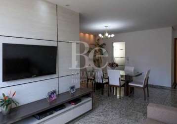 Apartamento com 3 quartos à venda na rua peônia, 270, havaí, belo horizonte por r$ 498.000