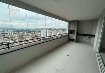 Apartamento com 3 dormitórios à venda, 142 m² por r$ 1.200.000,00 - edifício grand terrace - taubaté/sp