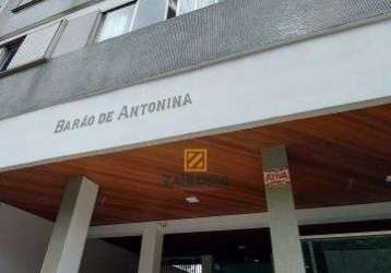 Edificio barão de antonina 53m2 2 quartos centro