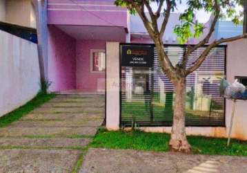 Casa para venda em cascavel, padovani - santa felicidade, 4 dormitórios, 2 banheiros, 2 vagas