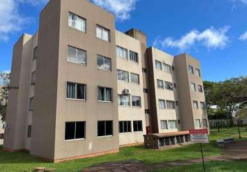 Apartamento para venda em cascavel, recanto tropical, 3 dormitórios, 1 banheiro, 1 vaga