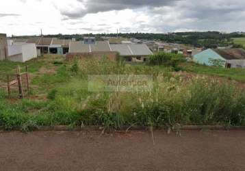 Terreno para venda em cascavel, florais