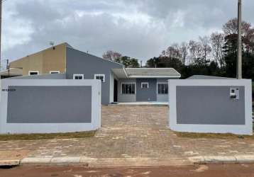 Casa para venda em santa tereza do oeste, santa maria, 2 dormitórios, 1 banheiro, 5 vagas