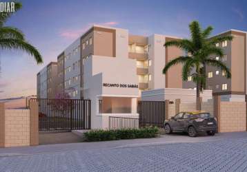 Recanto dos sabiás! apartamentos com 2 quartos,varanda e opções com garden - no bairro mondubim, fortaleza - ce