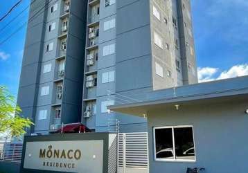 Apartamento à venda, residencial mônaco, sinop, mt