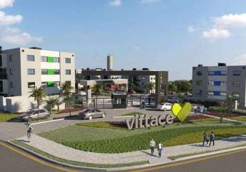 Apartamento à venda- r$. 200.000,00,  no cond. vittace reserva, 02 quartos, com garden e churrasque