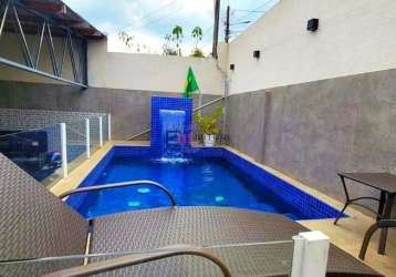 Casa à venda em cambé, pr - 2 loja comercial -  casa sobreloja - piscina - 2 quartos sendo uma suít