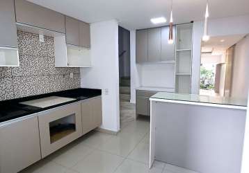 Vila do sol maior, chapada. duplex, 117 m², 2 qts, 2 banheiros, cozinha projetada, porcelanato e 2 vgs