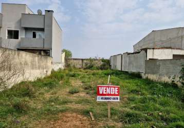 Terreno a venda no  bairro parque da fonte.