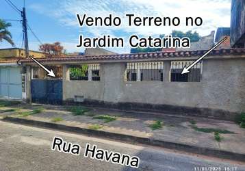 Vendo terreno 12x30 com rgi no jardim catarina novo, são gonçalo rj