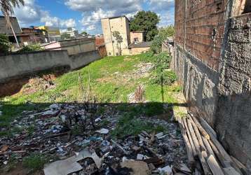 Terreno à venda, ressaca, contagem