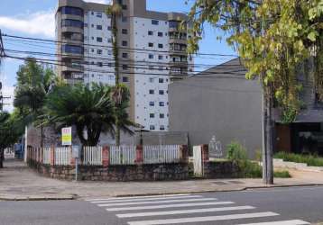 Terreno de esquina à venda no centro de joinville!