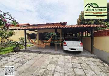 Casa com 2 quartos à venda na rua cento e vinte e um, cordeirinho (ponta negra), maricá, 156 m2 por r$ 580.000