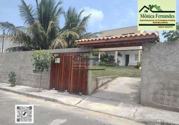 Casa com 2 quartos à venda na rua oitenta e oito, balneário bambuí (ponta negra), maricá, 205 m2 por r$ 390.000