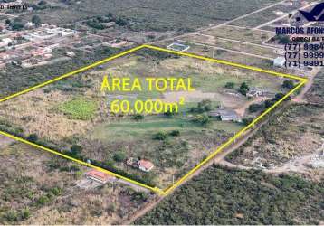 Área para venda em vitória da conquista, distrito industrial