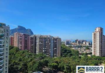 Apartamento para venda em rio de janeiro, barra da tijuca, 2 dormitórios, 1 suíte, 3 banheiros, 2 vagas