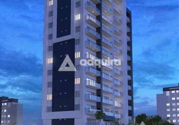 Apartamento à venda 1 quarto, 1 vaga, 74.89m², centro, ponta grossa - pr