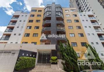 Apartamento à venda 4 quartos, 1 suite, 3 vagas, 309.75m², oficinas, ponta grossa - pr