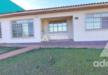 Casa à venda 3 quartos, 2 vagas, 670m², boa vista, ponta grossa - pr