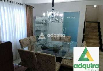 Casa à venda 3 quartos, 2 suites, 2 vagas, 190m², ronda, ponta grossa - pr